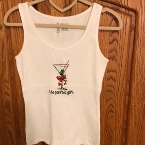 INC   Christmas tank top